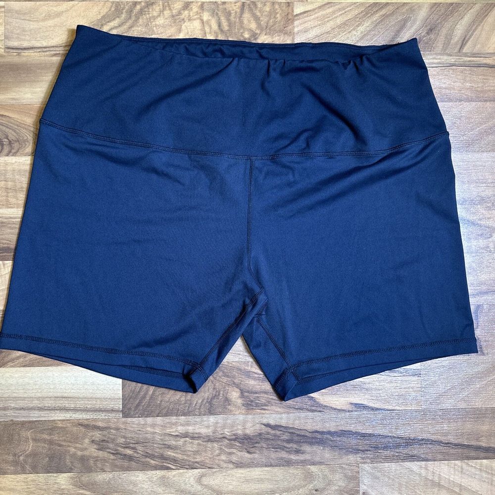 Ruby Ribbon Black Biker Shorts Size 3XL‎